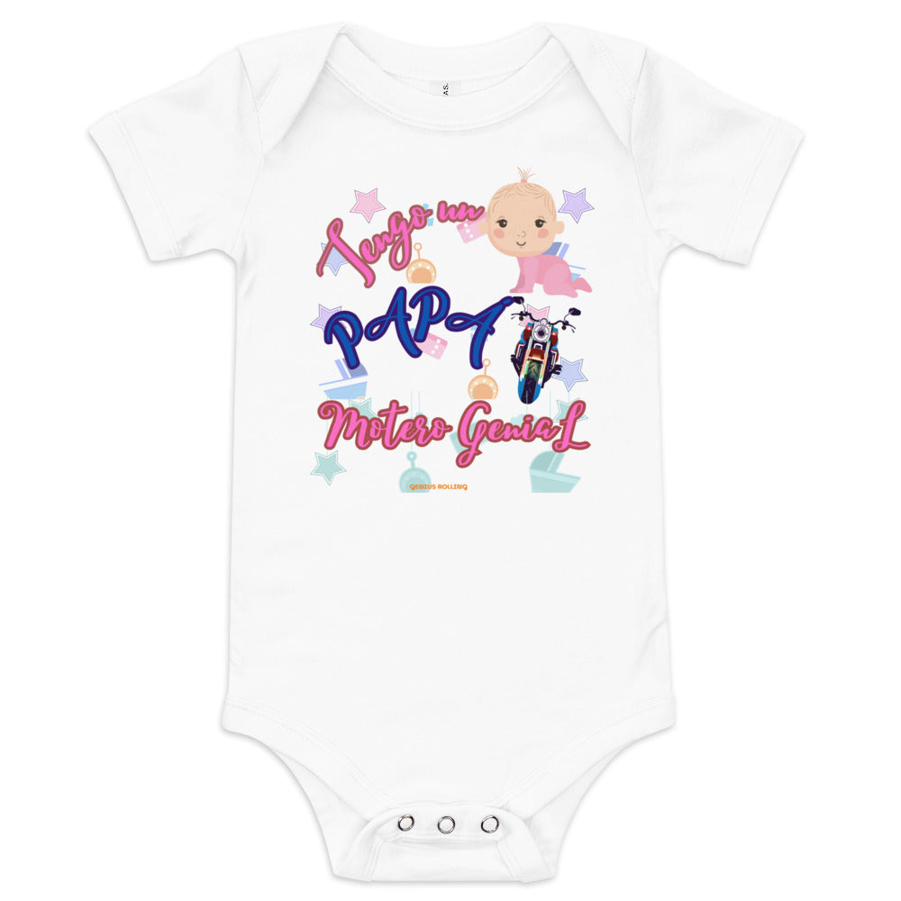 Body de bebé Motero (NIÑA)