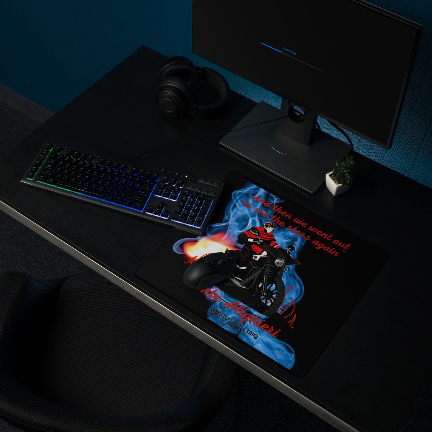 Almohadilla para ratón de gaming Dante Alighieri