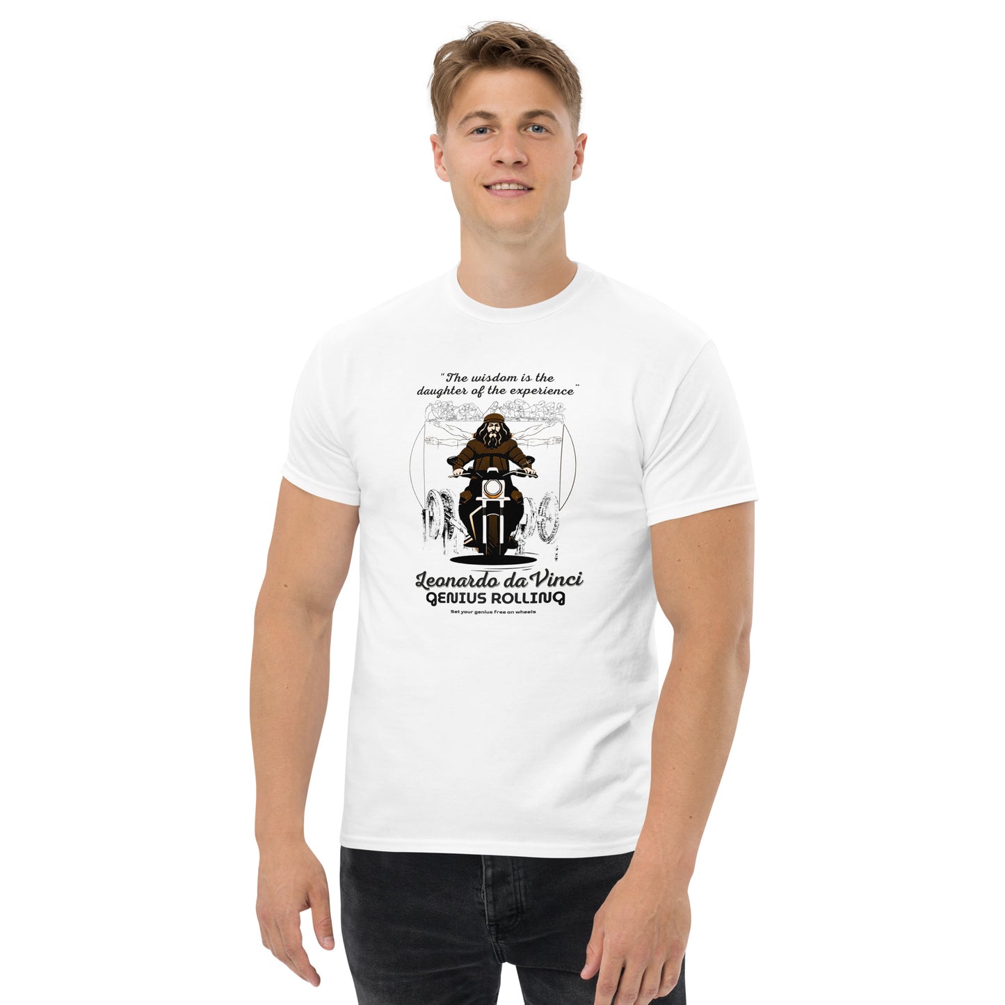 Camiseta Motera Leonardo da Vinci (GM)