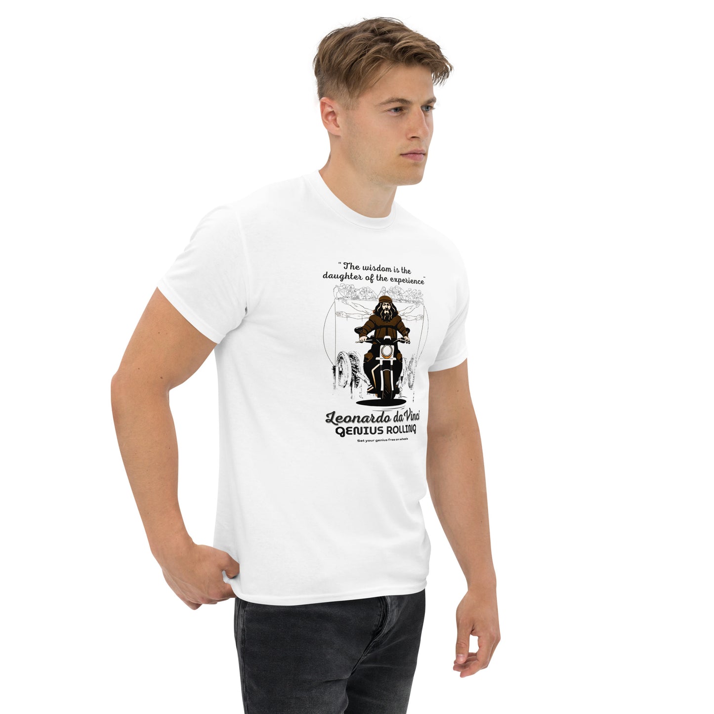 Camiseta Motera Leonardo da Vinci (GM)