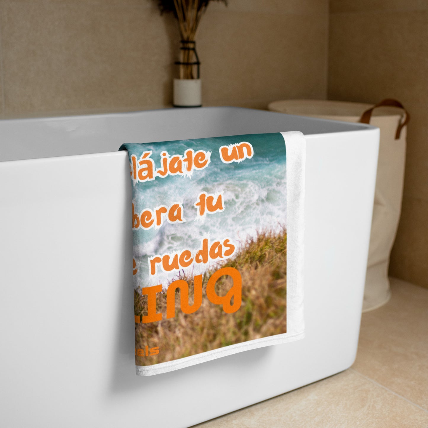 Toalla Motera Genius Rolling Leonardo da Vinci