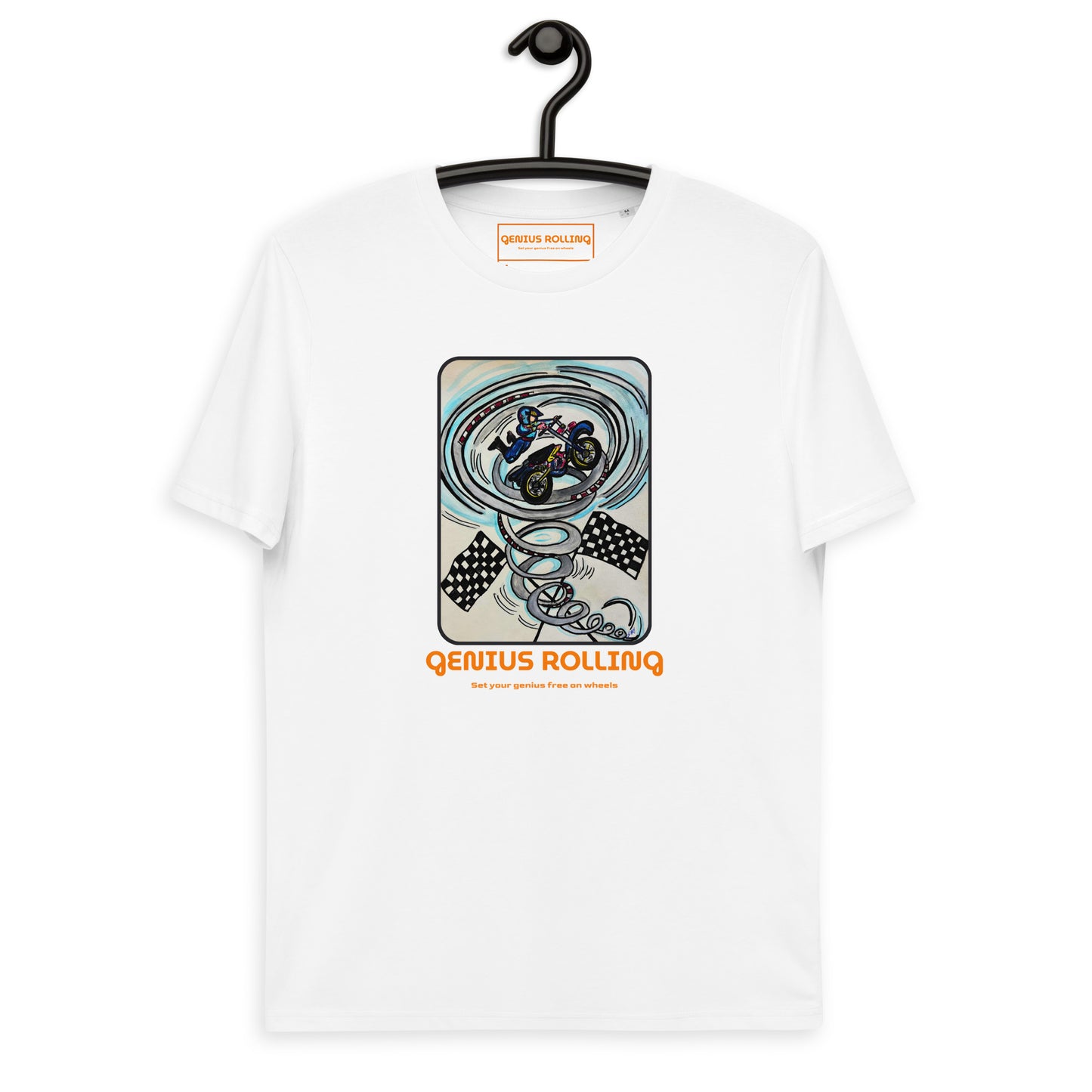 Camiseta mototera torbellino
