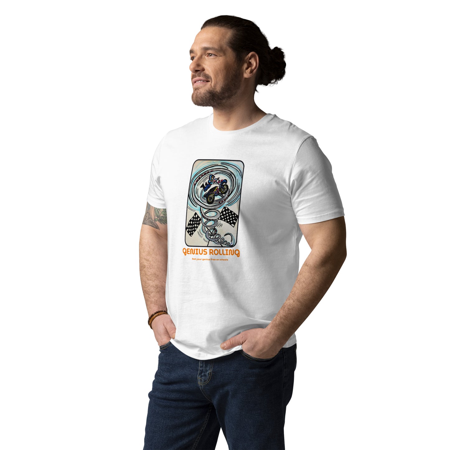 Camiseta mototera torbellino
