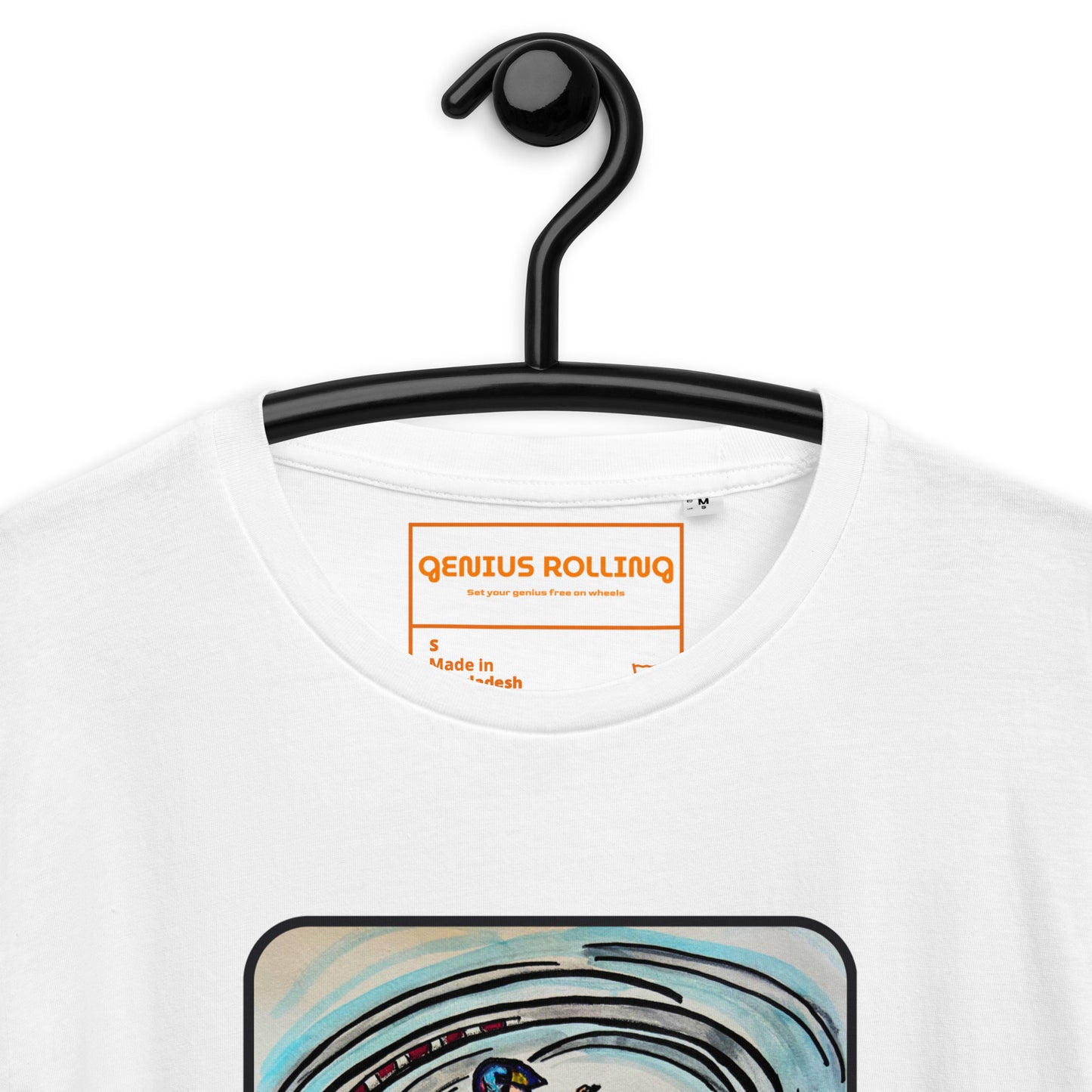 Camiseta mototera torbellino