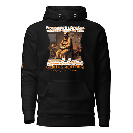 Sudadera con capucha unisex Leonardo da Vinci