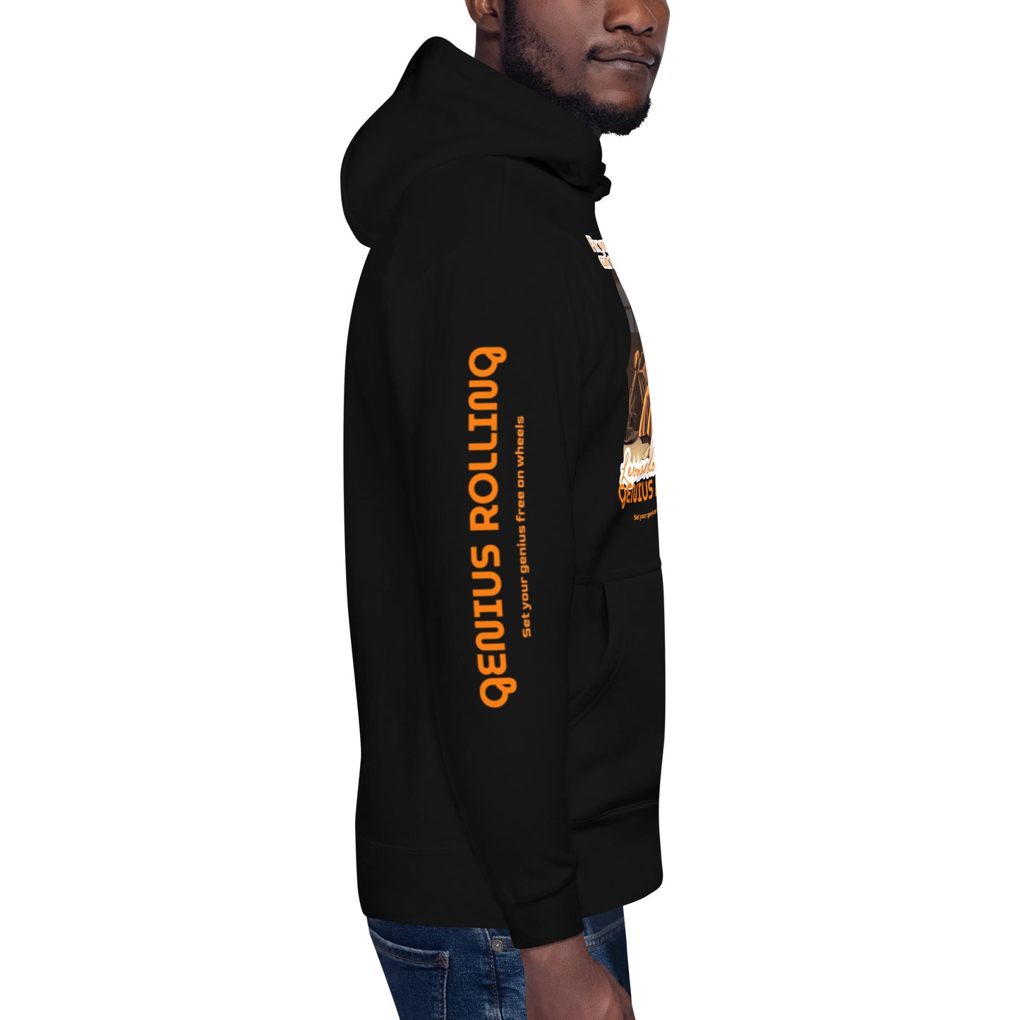 Sudadera con capucha unisex Leonardo da Vinci