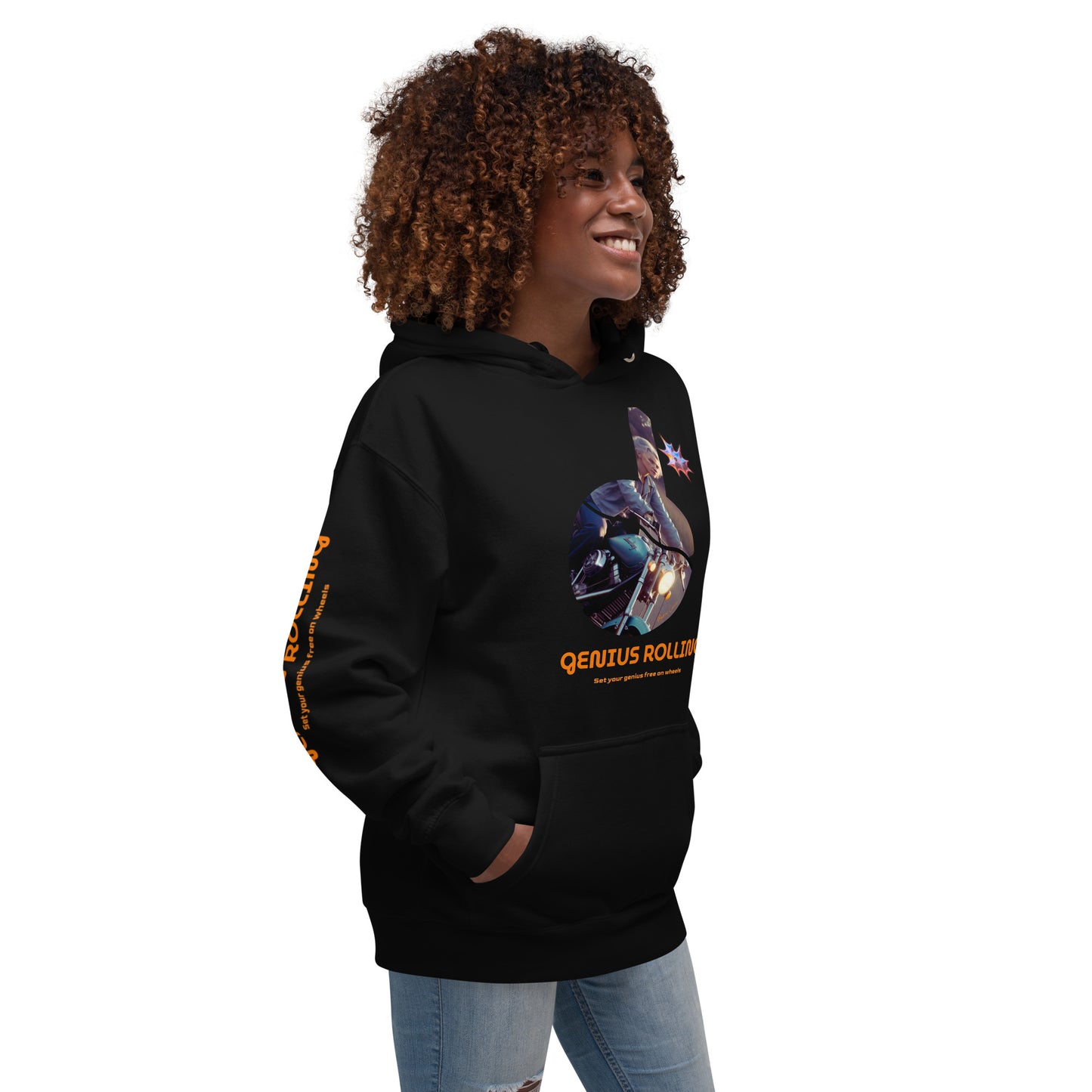 Sudadera con capucha unisex Marie Curie