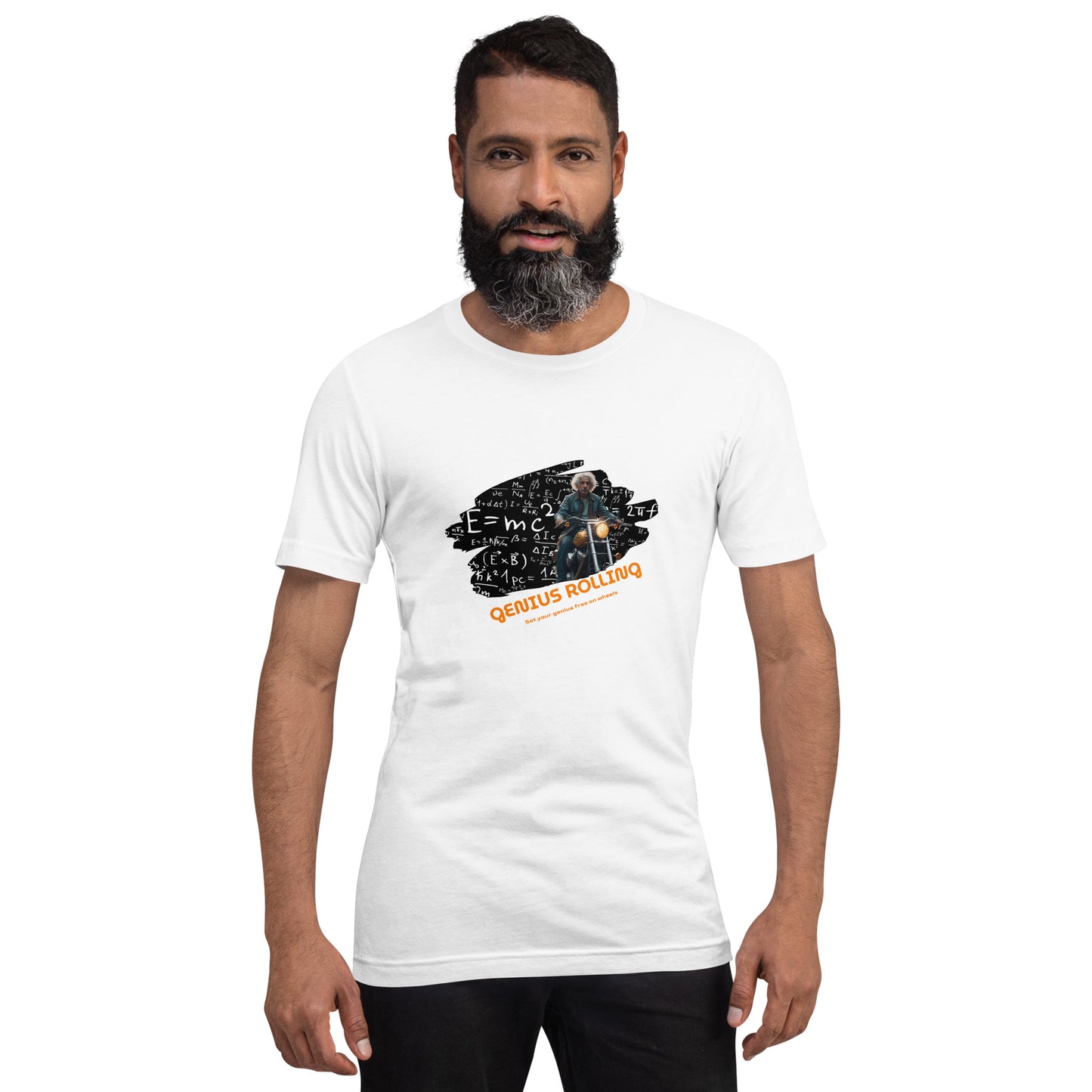 Camiseta Motera Colección Genius Rolling Albert Einstein