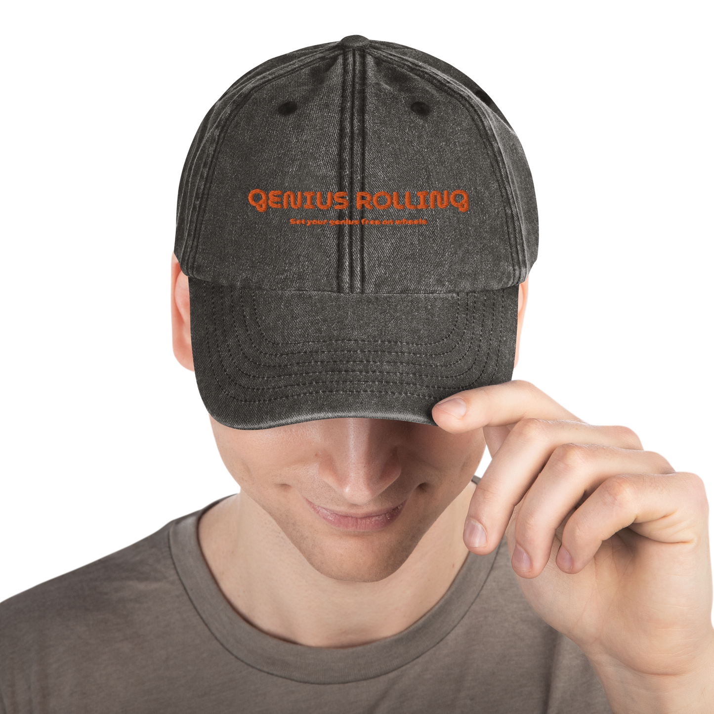 Gorra Motera Genius Rolling