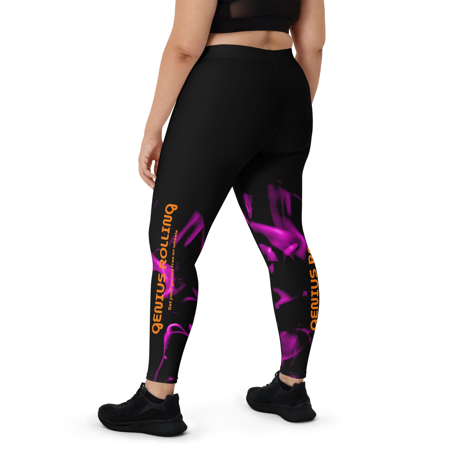 Leggings Motero Genius Rolling Lila Fuego