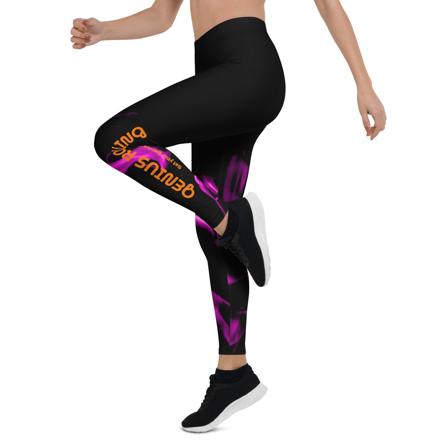 Leggings Motero Genius Rolling Lila Fuego