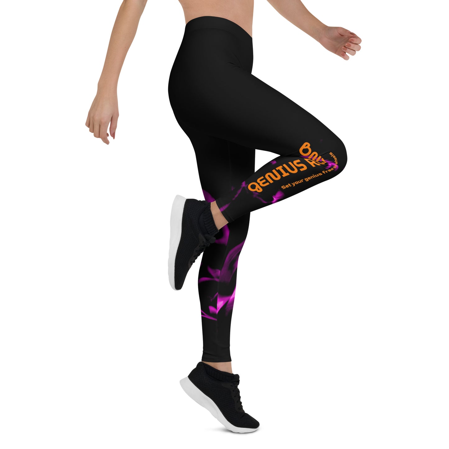 Leggings Motero Genius Rolling Lila Fuego