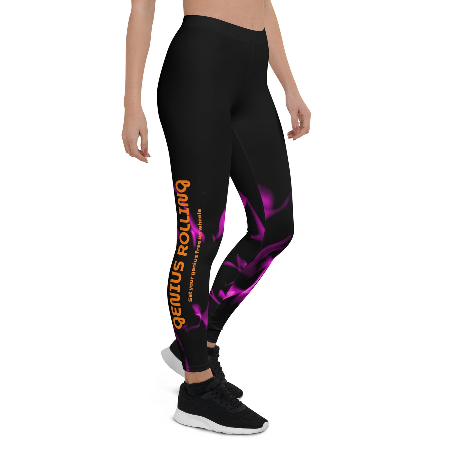 Leggings Motero Genius Rolling Lila Fuego