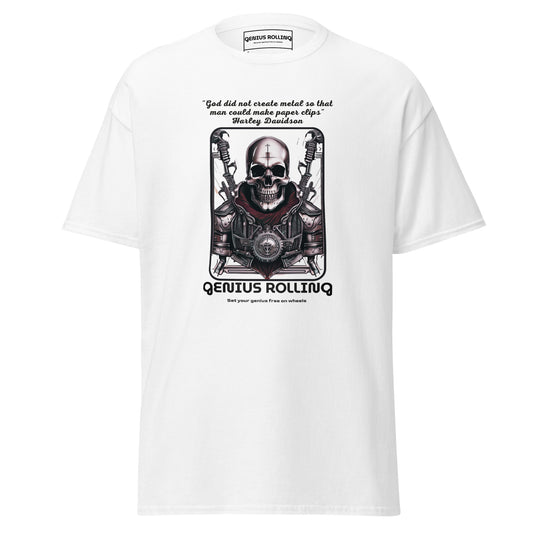 Camiseta motera calavera de metal Harley Davidson