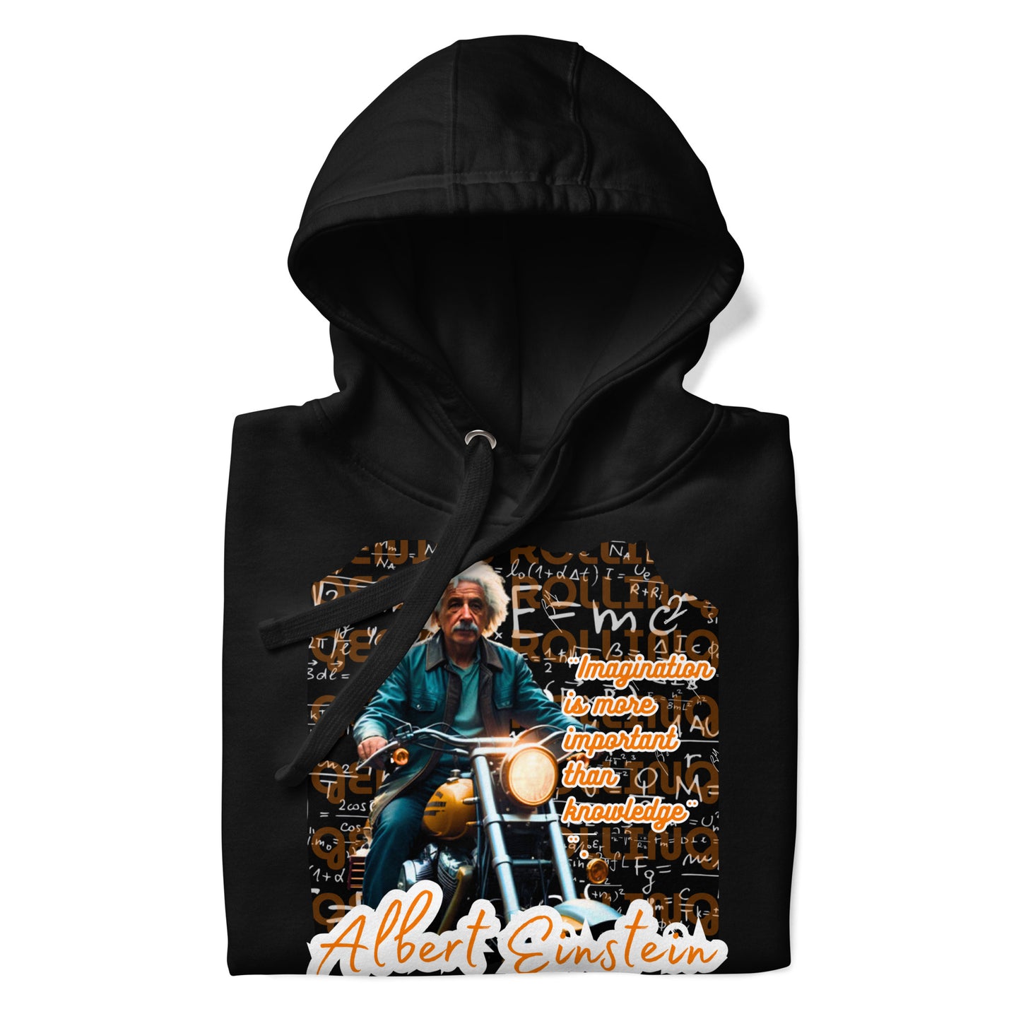 Sudadera con capucha unisex Albert Einstein