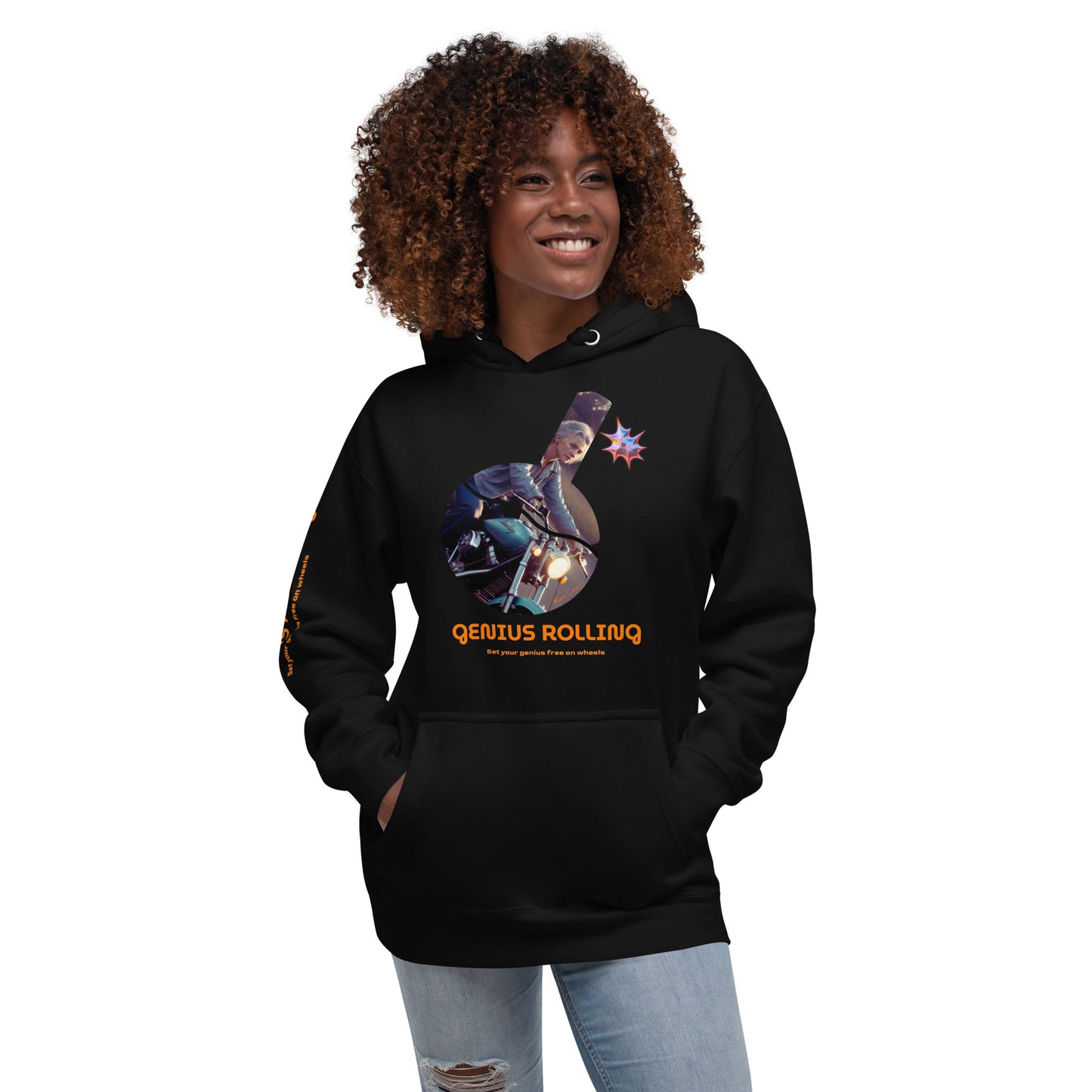 Sudadera con capucha unisex Marie Curie