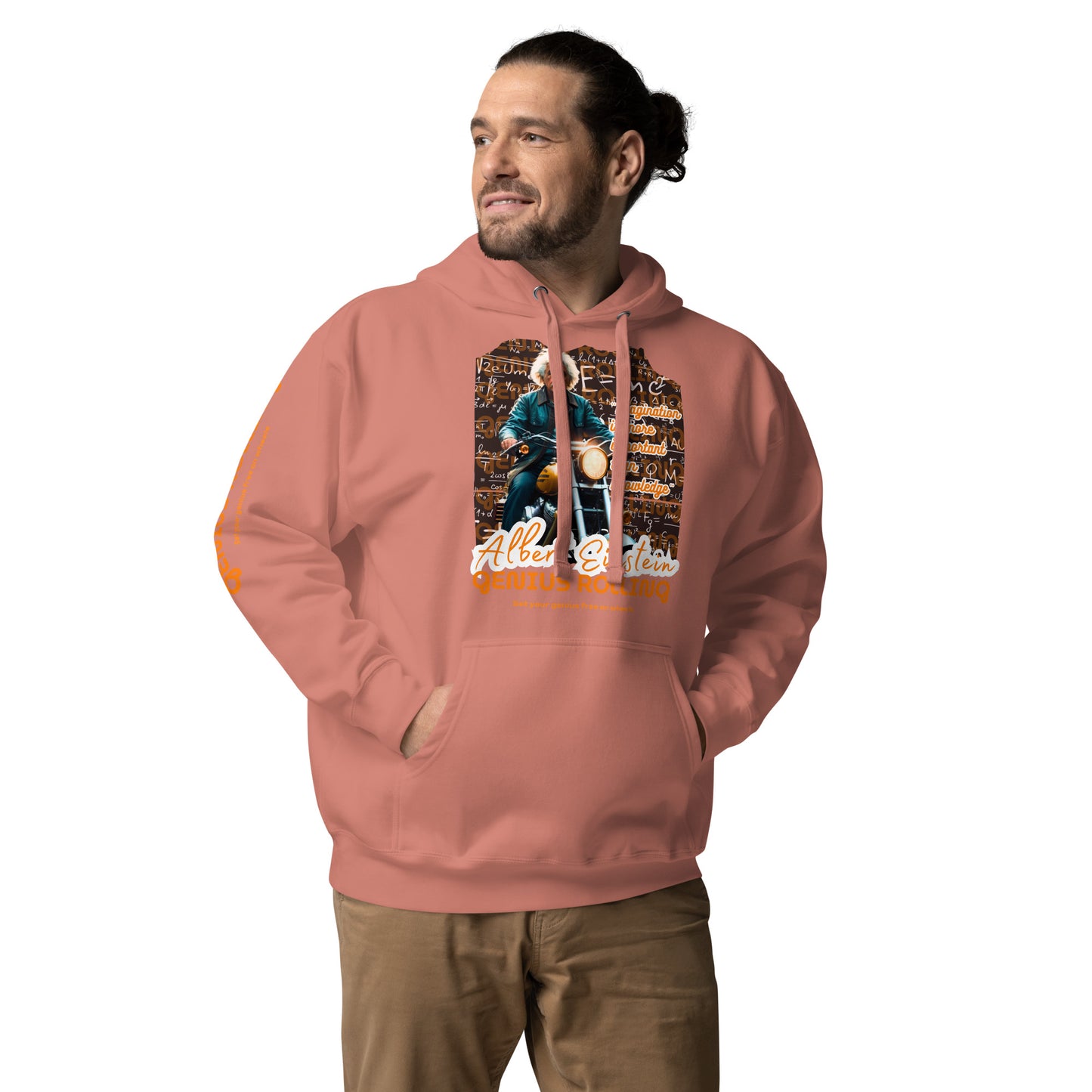 Sudadera con capucha unisex Albert Einstein