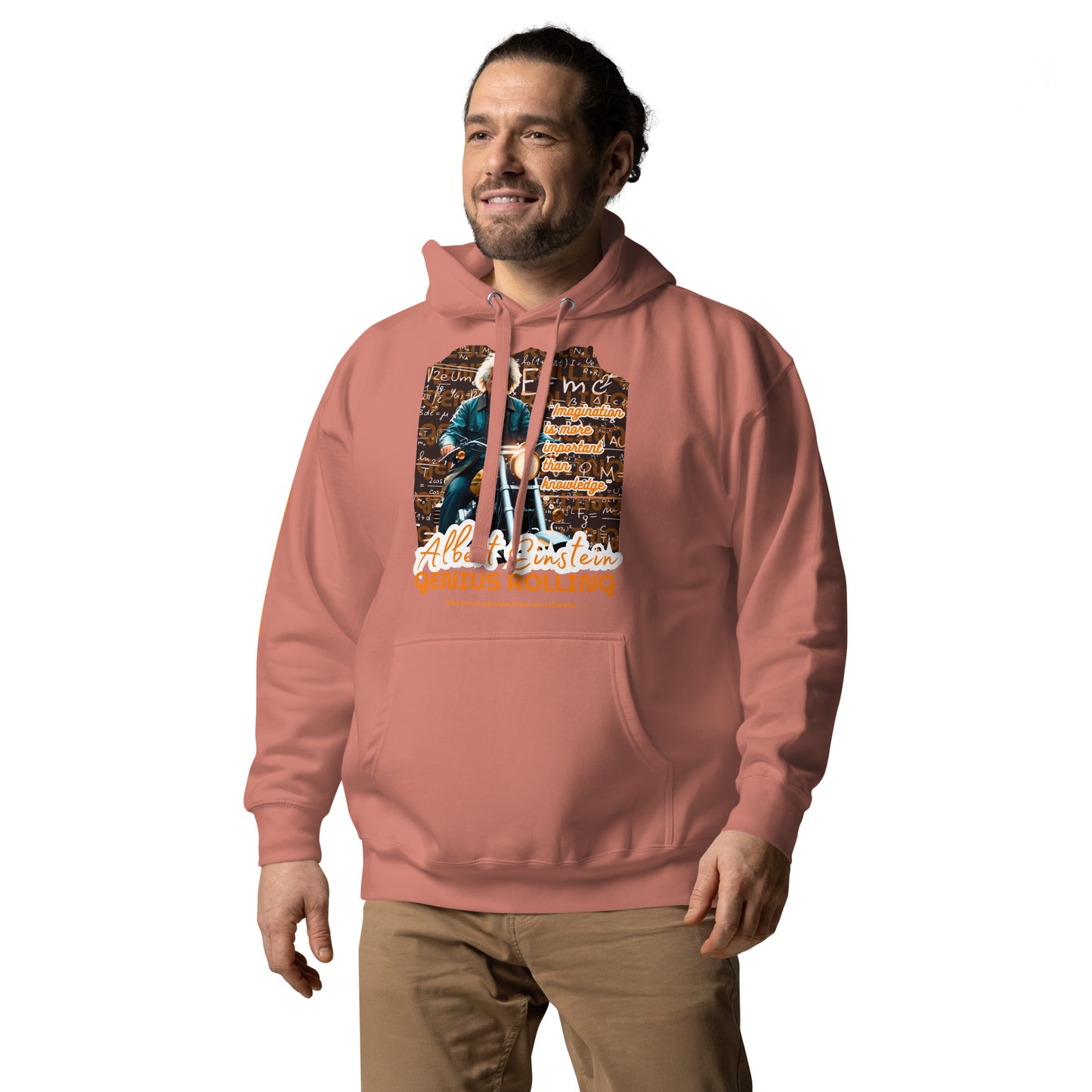 Sudadera con capucha unisex Albert Einstein