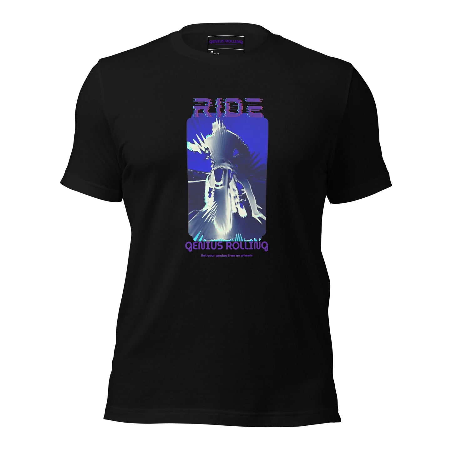 Camiseta motera fantasma RIDE