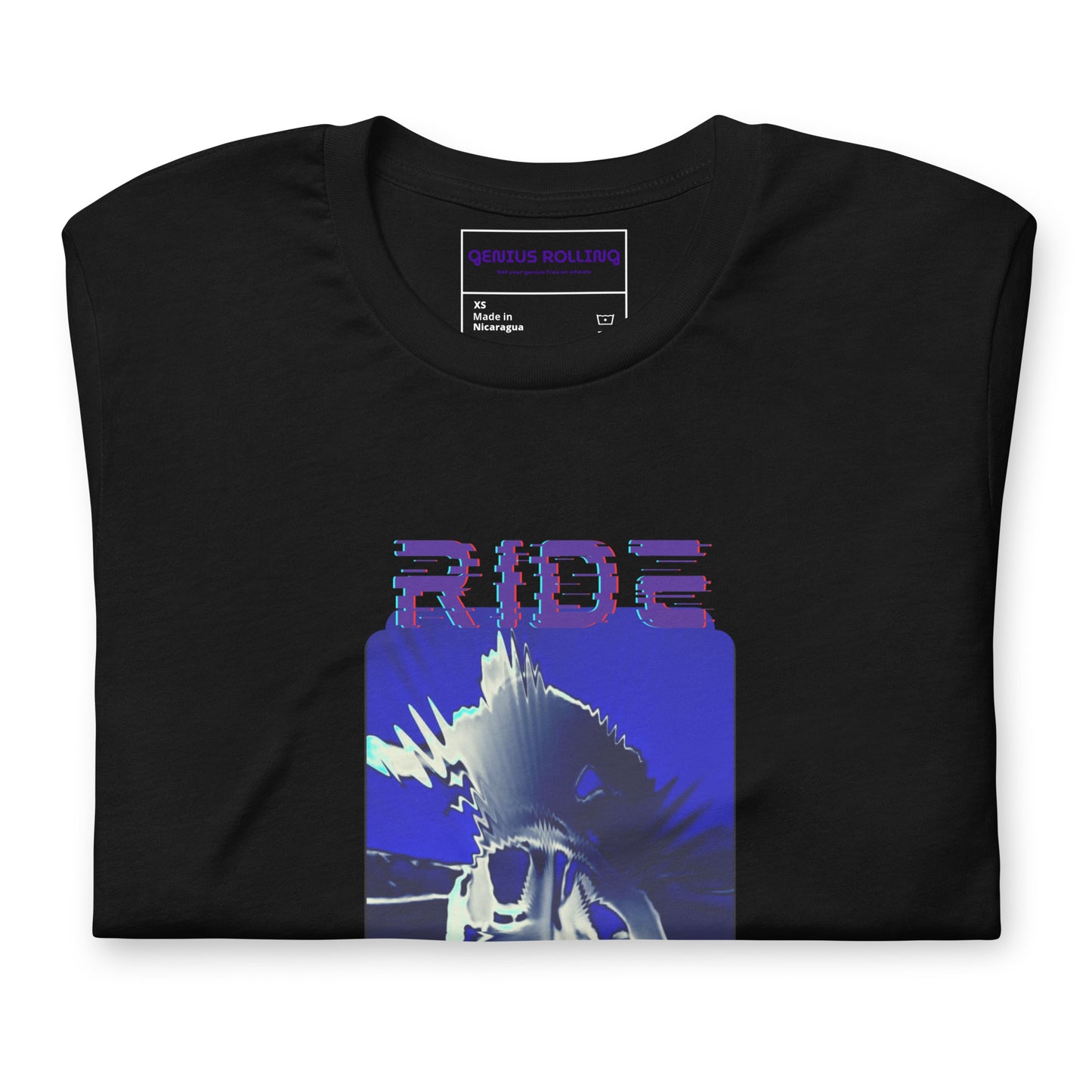 Camiseta motera fantasma RIDE