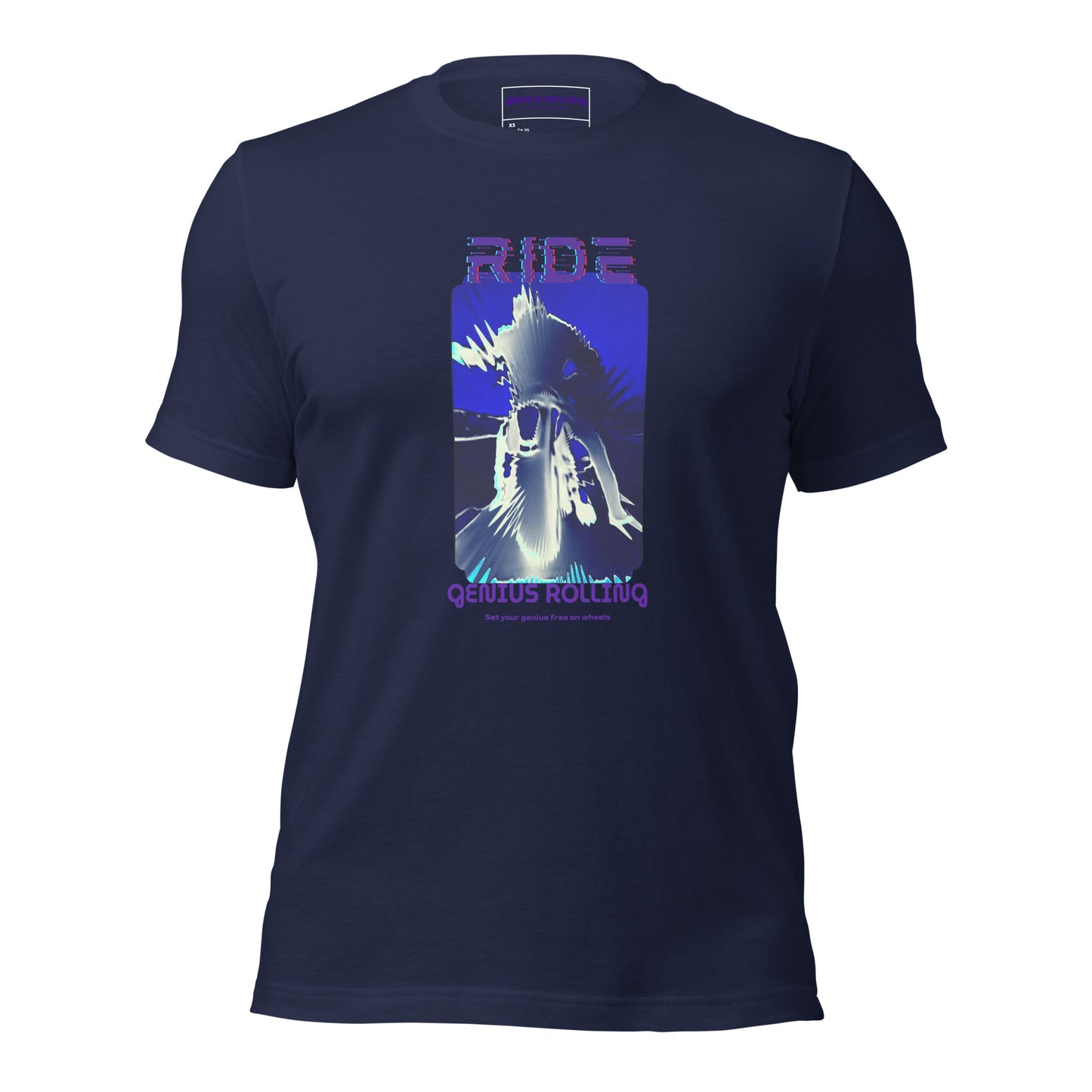 Camiseta motera fantasma RIDE